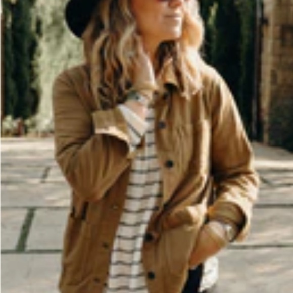 Carly Jean Los Angeles Jackets & Blazers - Carly Jean Los Angeles Hadley Utility Jacket